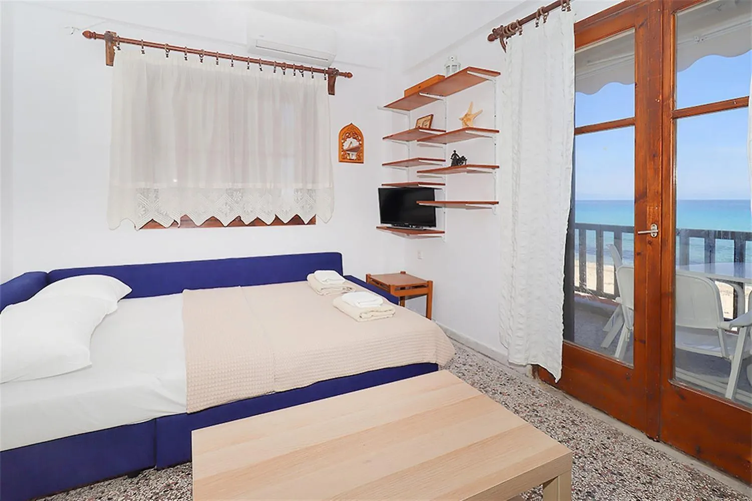 Apartment Panagiotis Beach House Fourka 1 Bedroom/5 Guests Skala Fourkas