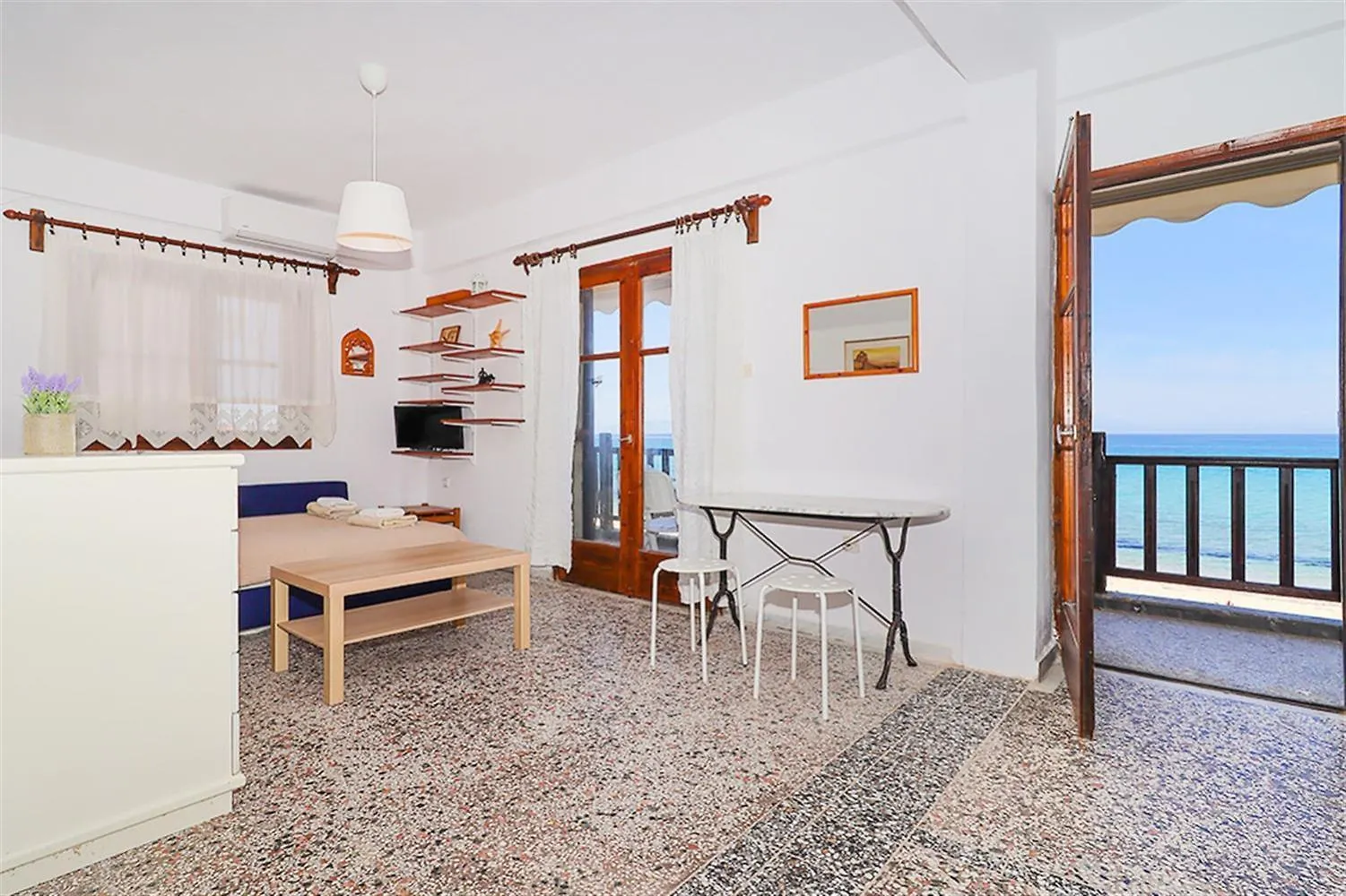 Panagiotis Beach House Fourka 1 Bedroom/5 Guests Skala Fourkas 0*,